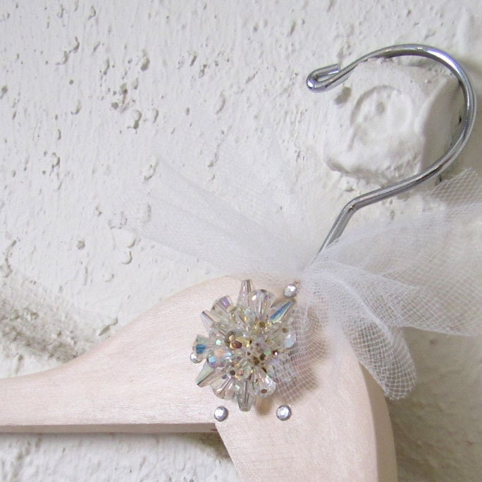 Wedding Dress Hanger - Vintage Adorned