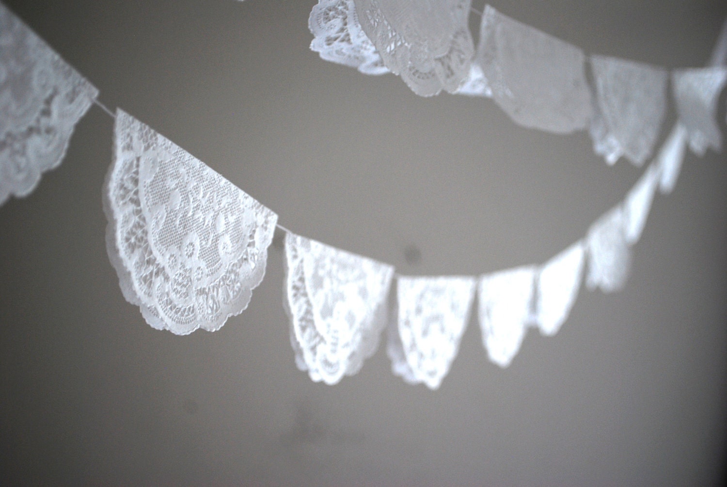 Paper Lace Garland - 10 feet long
