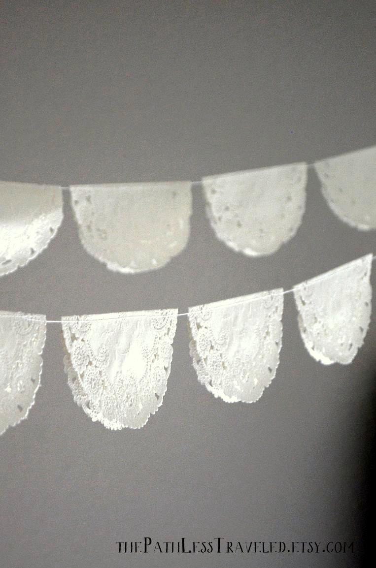 Paper Lace Garland - 12' long