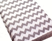20 Medium GREY Chevron Design 5 x 7.5 white kraft paper gift bags - Packaging, Party Favors, Candy Treat, Retail