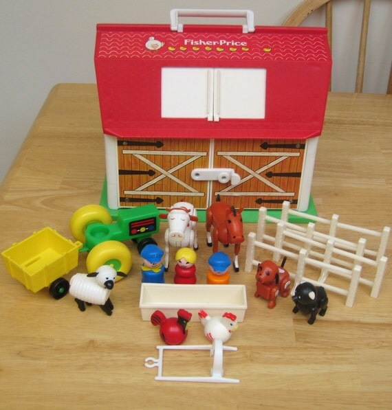 fisher price farm vintage