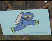 Scuba Diver Art Magnet By Thomas Buchanan Child Artist Il_170x135