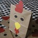 Barnyard Farm Theme Treat Sacks Rooster Cow Pig Birthday Party Goody Bags by jettabees on Etsy