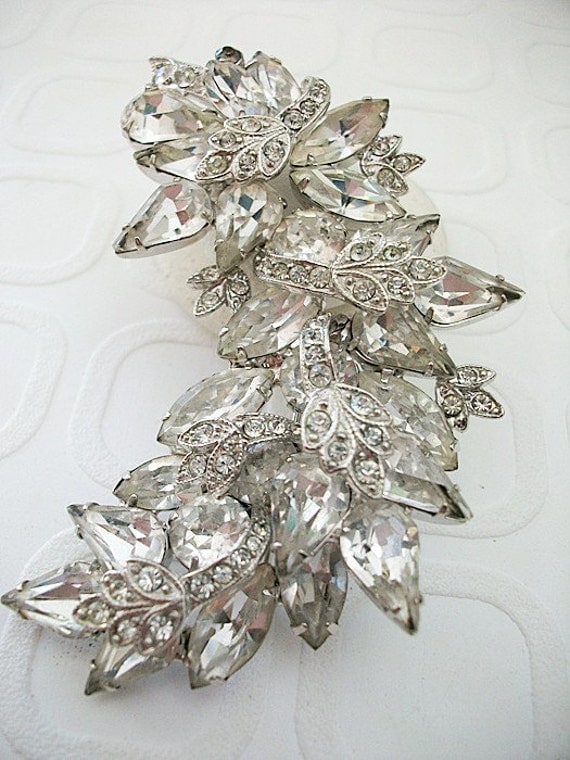 Vintage Eisenberg Ice Brooch Stunning By Evertonterrace On Etsy