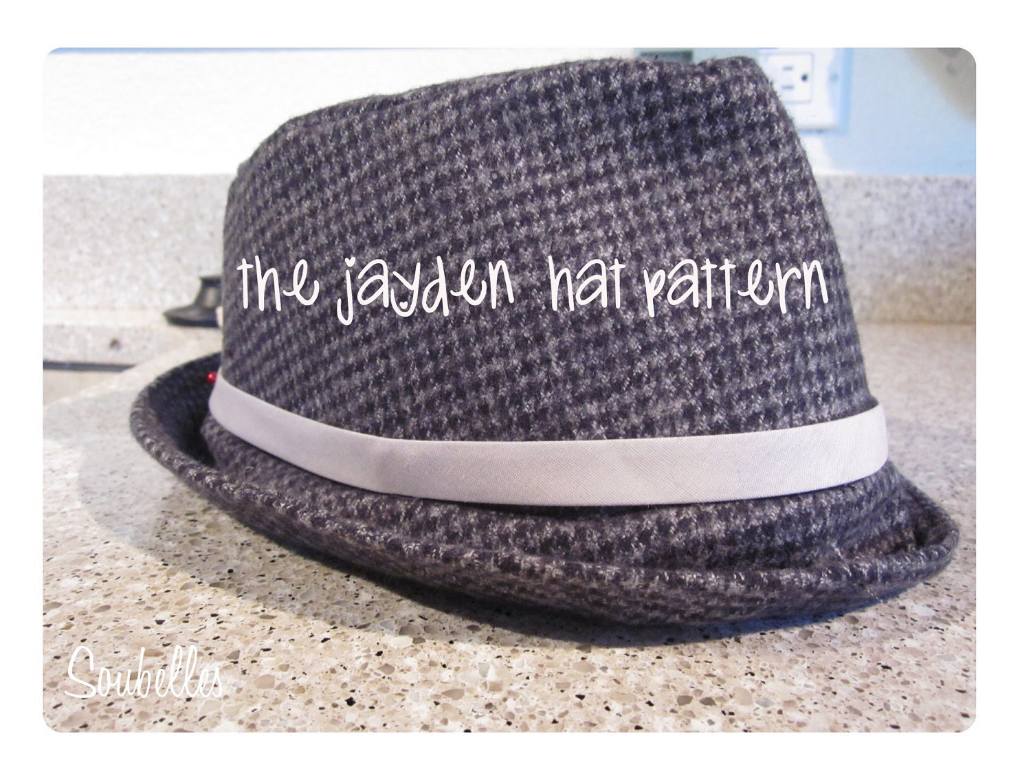 Sewing pattern  -Kids Fedora -  The Jayden Hat