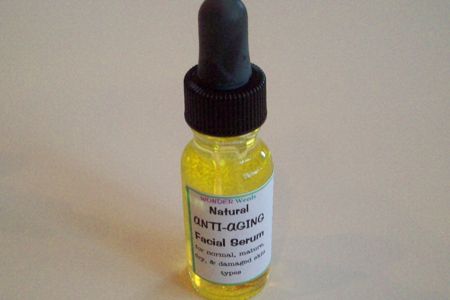 Face SERUM, Organic Carrot Seed Oil, Organic Helichrysum, Organic Rosehip Seed Oil, For Wrinkles, Mature and ALL Skin Types