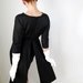 1950s Dress . Little Black Dress. Cocktail Party Dress. Romantic Dress. Silk. Wiggle. Mad Men. Audrey Hepburn. Sexy Dress