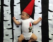 Woodland Gnome Onesie Baby Shower Gift