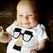 The Groucho Glasses - Funny Baby Shirt