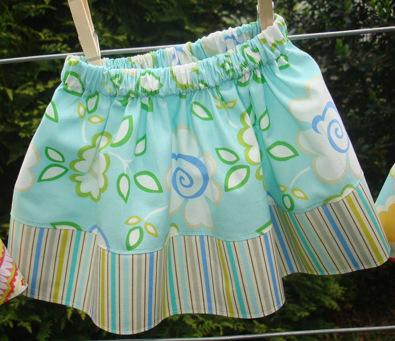 Girls Fun in the Sun Skirt size 12-18 months ready to ship