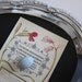 Seen in BRIDES magazine LARGE Tres Chic Silver Magnetic Chalk Board Spring Decor The ORIGINAL Oval Blackboard Chalkboard Mothers Day Gift