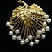 Vintage Signed Lisner Brooch