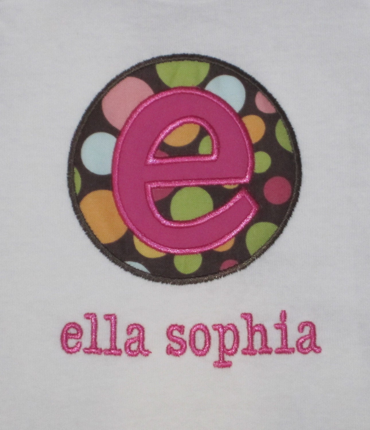 Personalized Initial Shirt