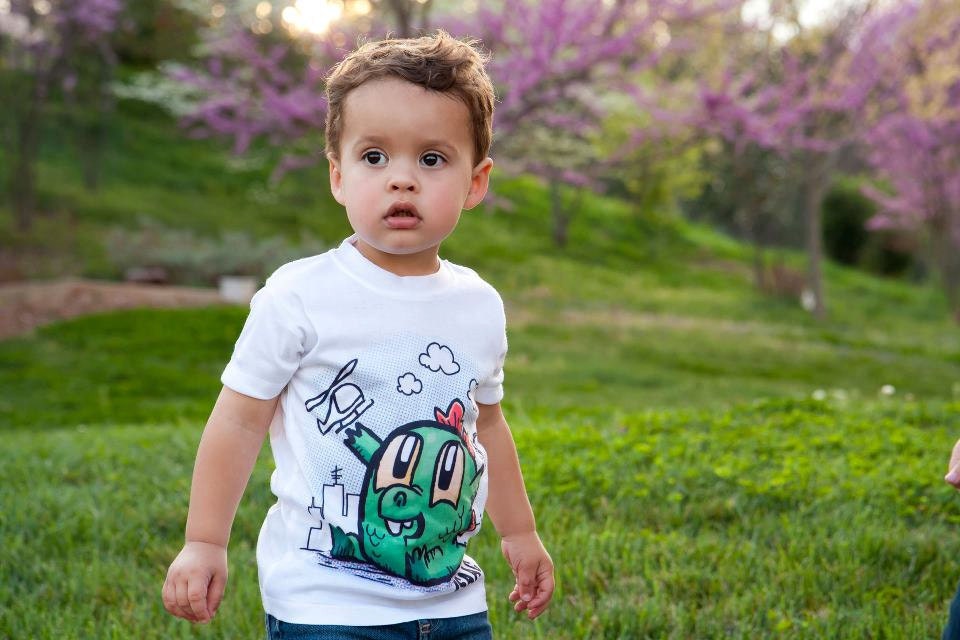 Personalized Shirt - Toddler Monster Shirt - Boys Clothing, T-shirt