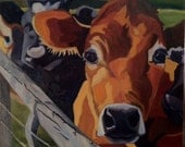 Cow Portrait Fine Art Archival Print