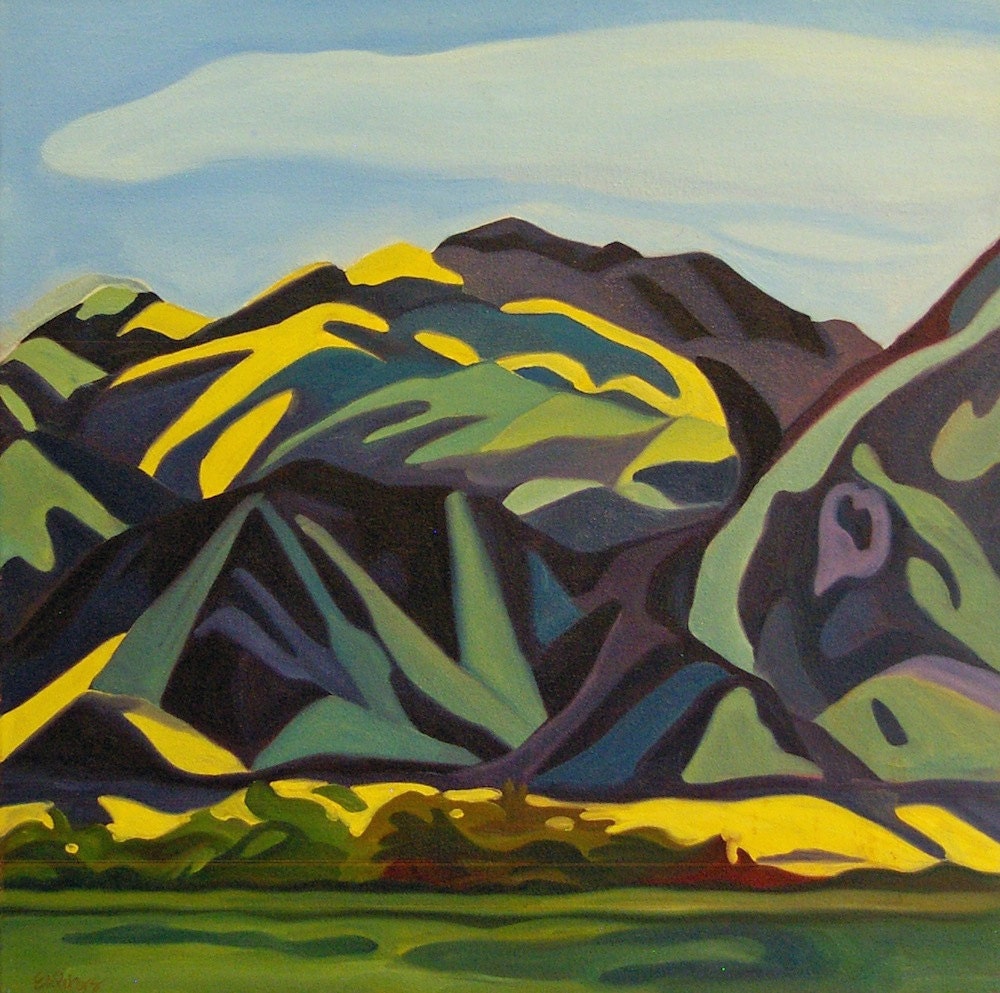 SALE California Hills Fine Art California Landscape Painting