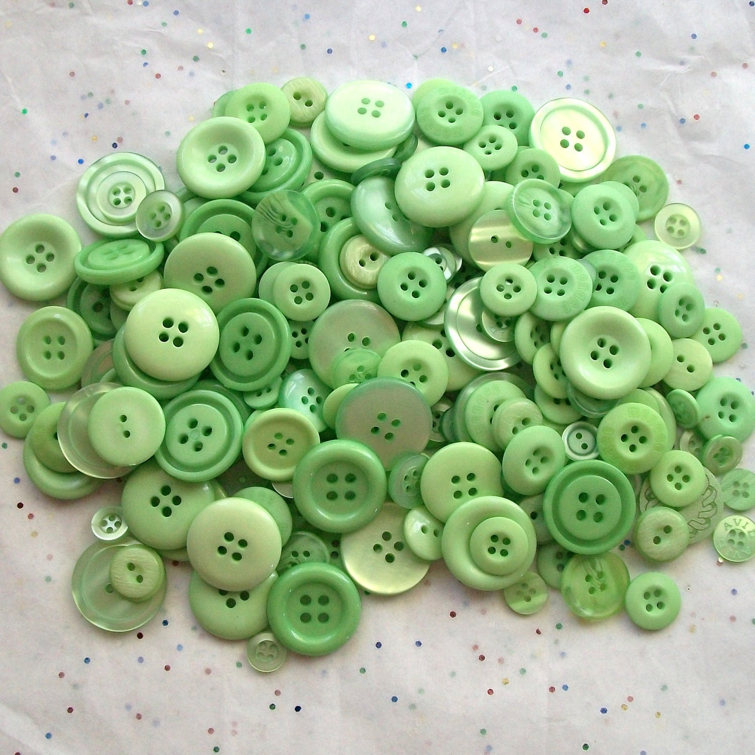 50 plus Mint Green - Soft Green - Assorted sizes - Grab Bag (b1001 -)