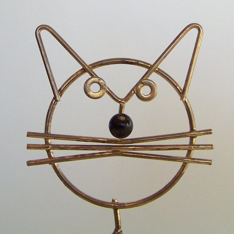 Sour Puss Kitty Mail Holder