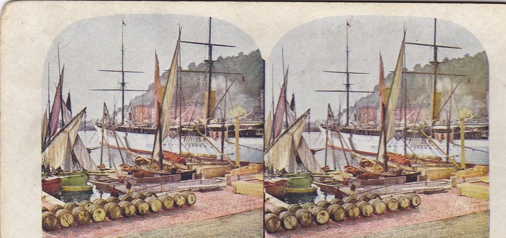 France Stereoview Card from Early 1900s-162