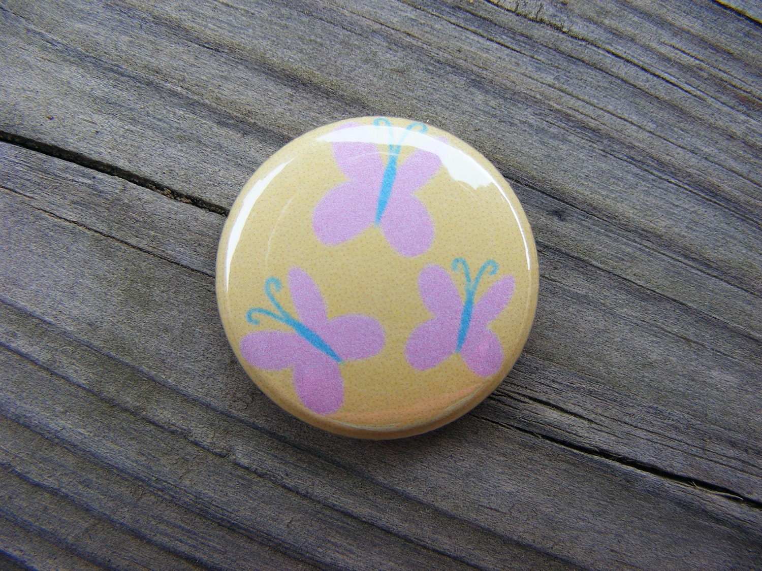 Fluttershy - Cutie Mark - My Little Pony: Friendship is Magic - 1 inch Pinback Button