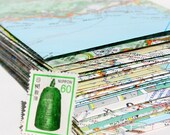 Stationery set -  6 envelopes, note cards and envelope seals