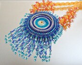 Sunsplash Sparkling Beadwoven Necklace