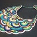 Pucci Fashion Inspired Bib Necklace - Reserved