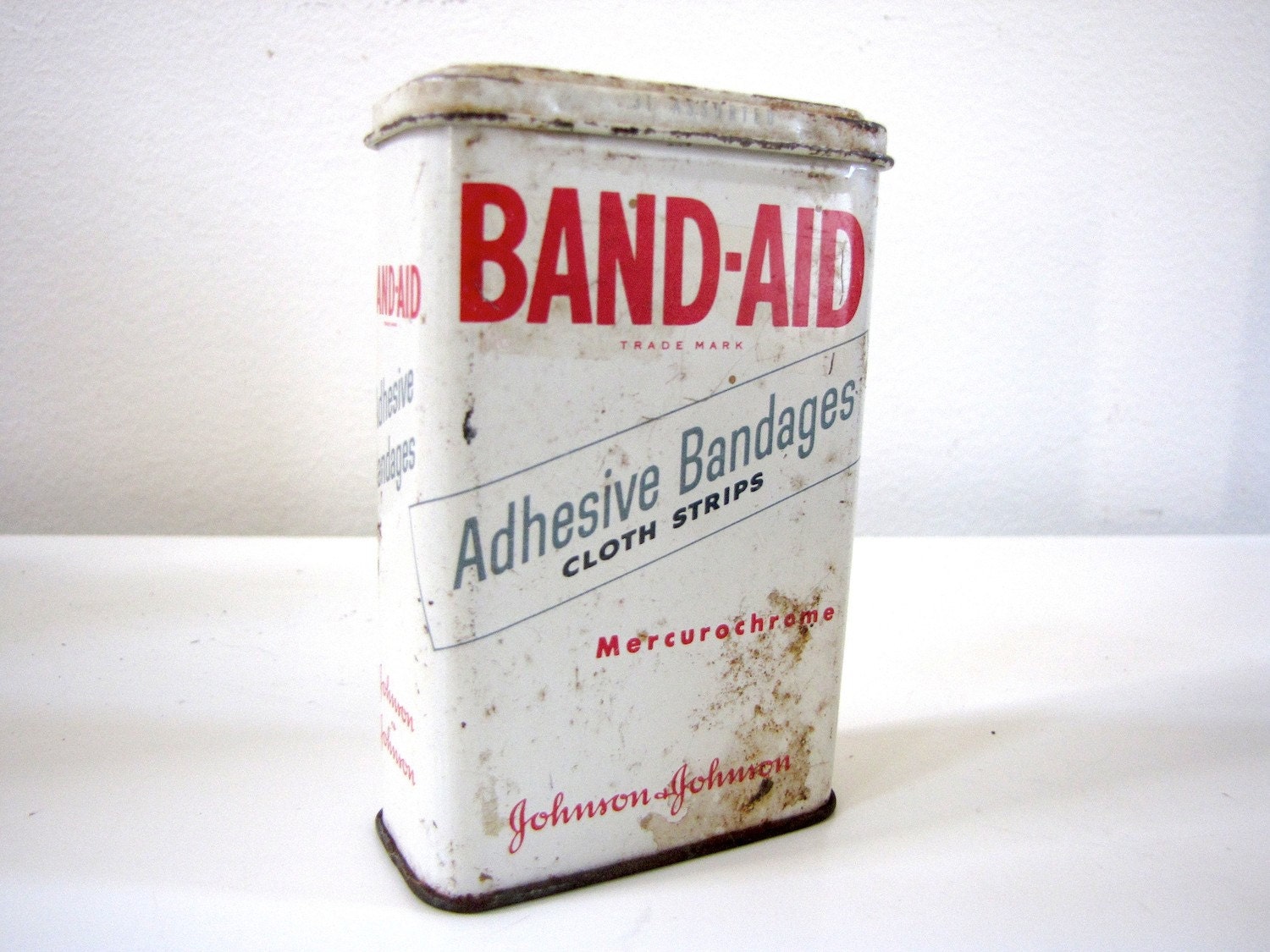 Vintage Band-Aid Tin Box