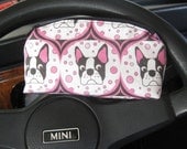 Mighty Mini Boston Terrier Pouch in your choice of BT fabric