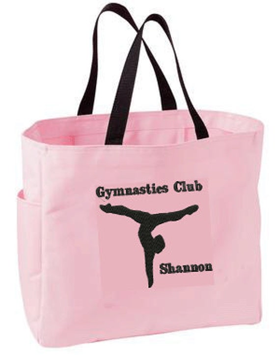 Personalized Embroidered Gymnastic Tote Bag Gift