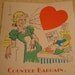 Vintage Fifties Paper Valentine COUNTER BARGAIN