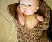 Crochet PATTERN Split V Baby Cocoon Photography Prop Instant Download