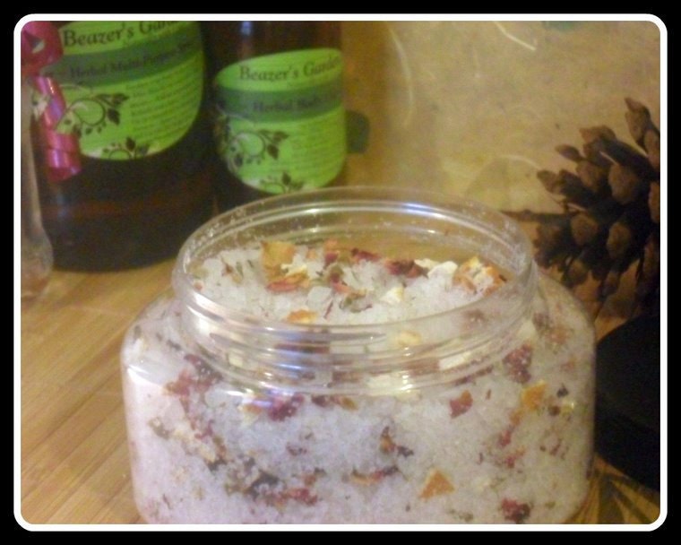 SALE- Herbal Bath Salts- TAKE 15% OFF