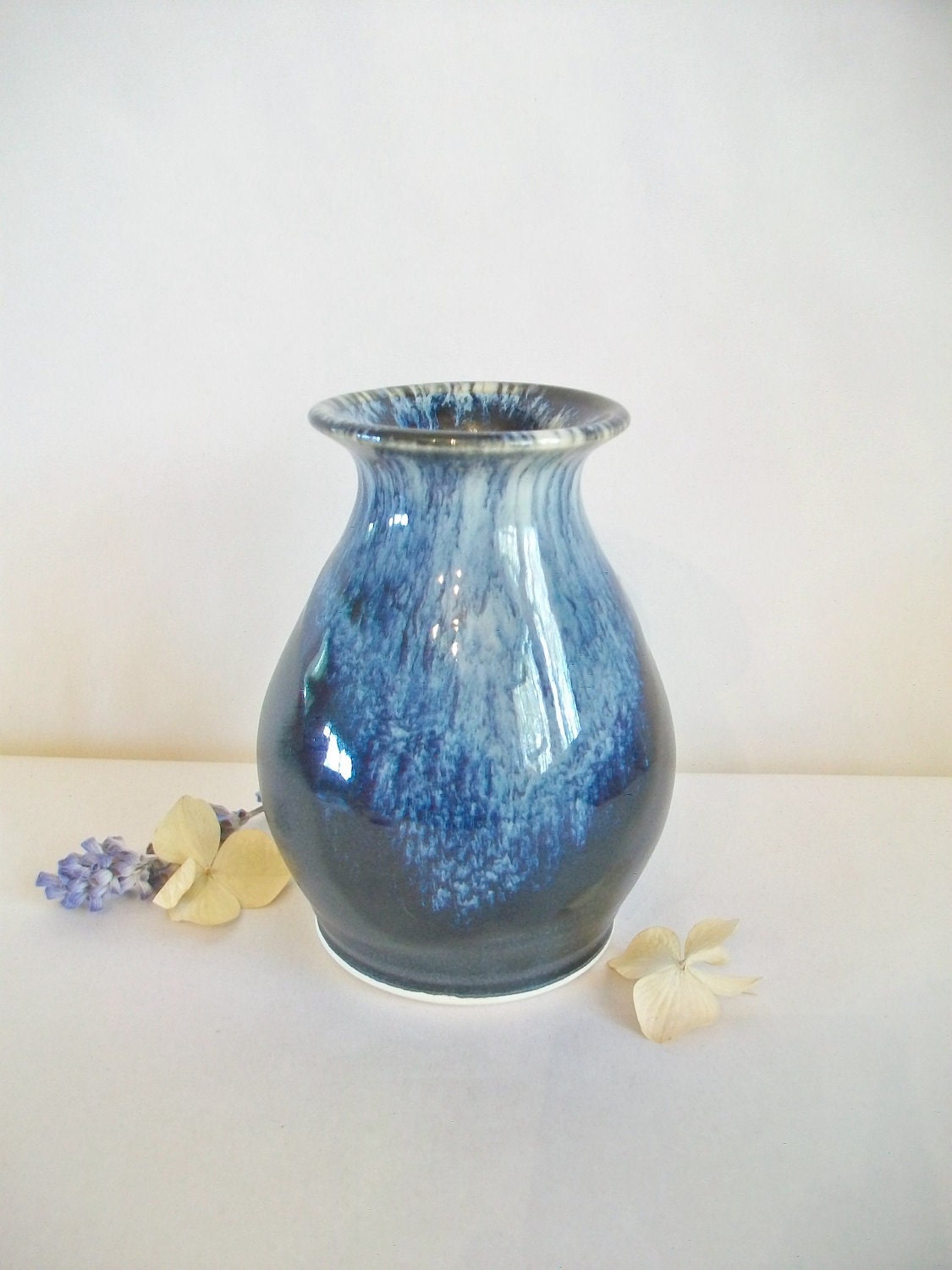 Vase - Slate, Cream - 3 Fire