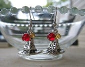Sorting Hat Gryffindor Earrings