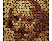 William Shakespeare in Wine Corks Poster