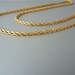 Vintage 80s monet chain necklace