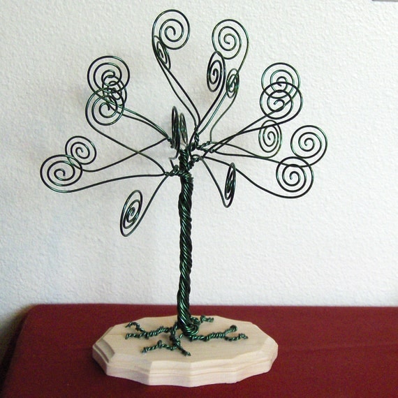 how to make a copper wire money tree