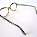 Vintage Oval 1960s Jackie O' Glasses Frames