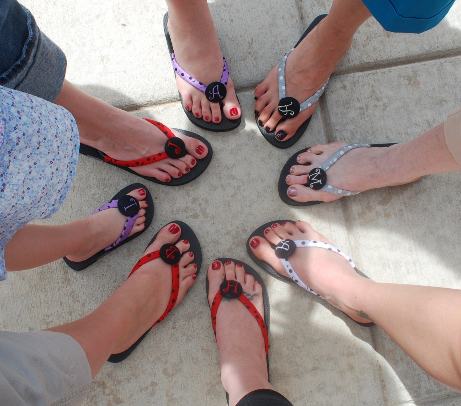 party flip flops
