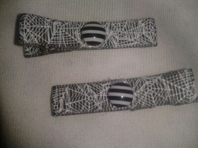 Spider Web Hair Clips