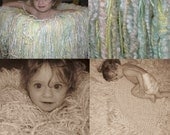 Tiny Tot Photo Prop Super Fringy Blanket