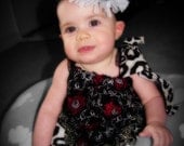 Little Miss Sassy Pants Boutique Style Baby Girl Dress 6 to 9 months or shirt up to 4T