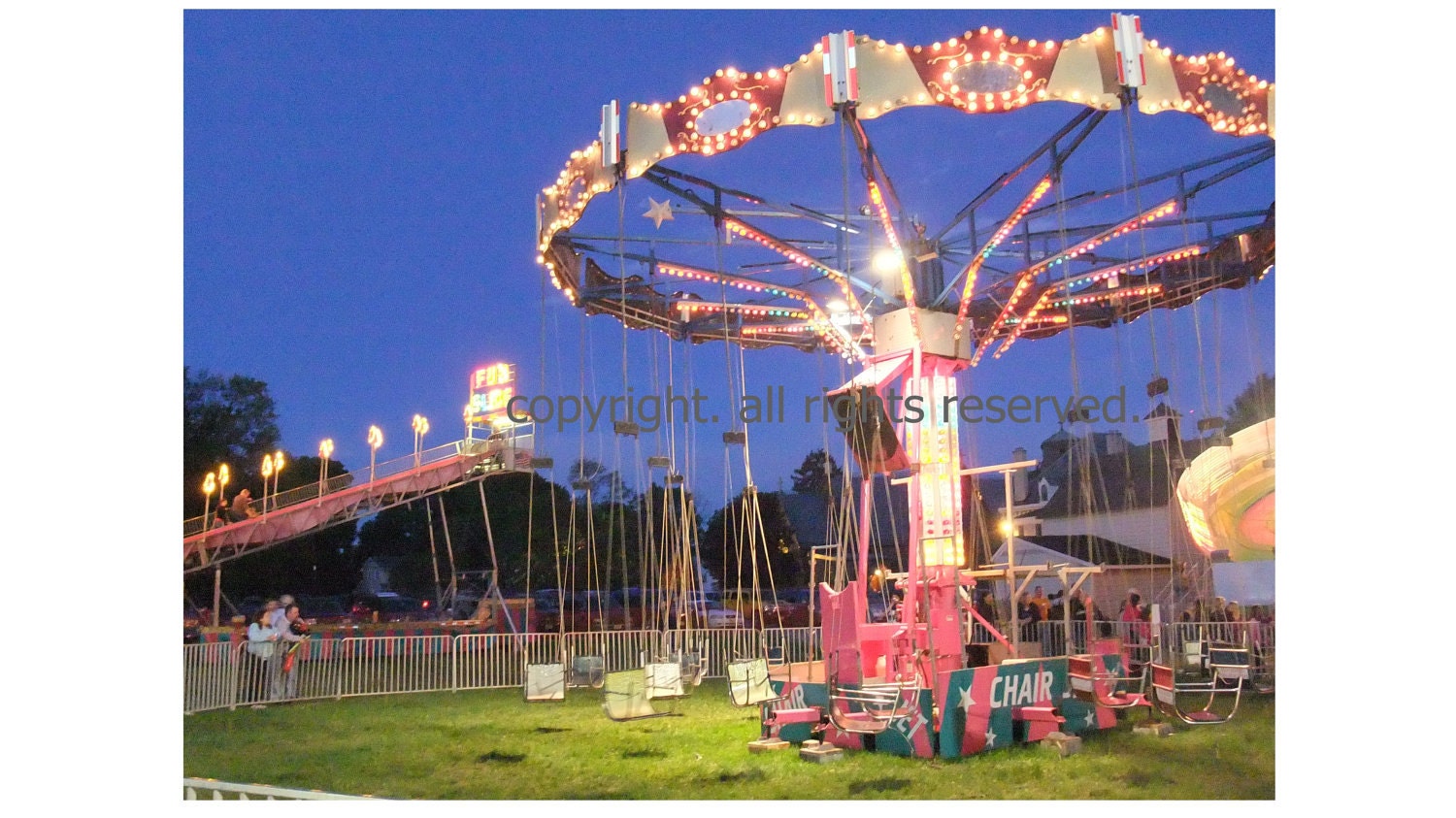 Let's Swing Original Carnival Circus Photography for Interior Design Fine Art