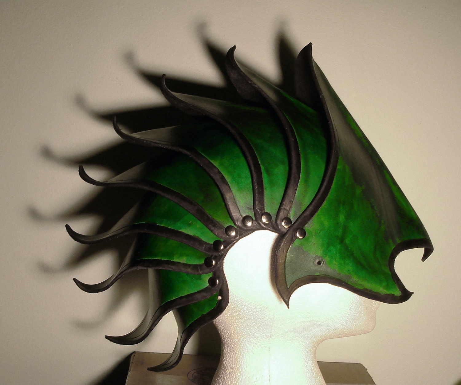 Leather Nautilus Helmet