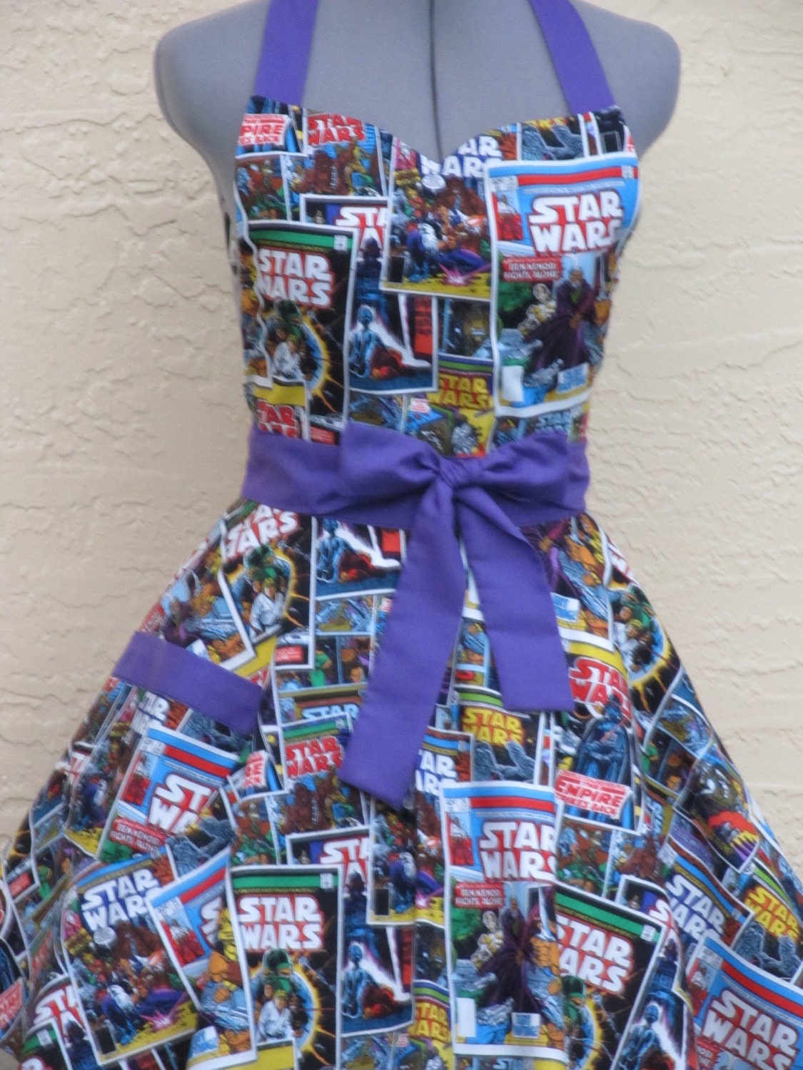 Star Wars Apron - Sexy Comic Strip Vintage- Full of Flounce-
