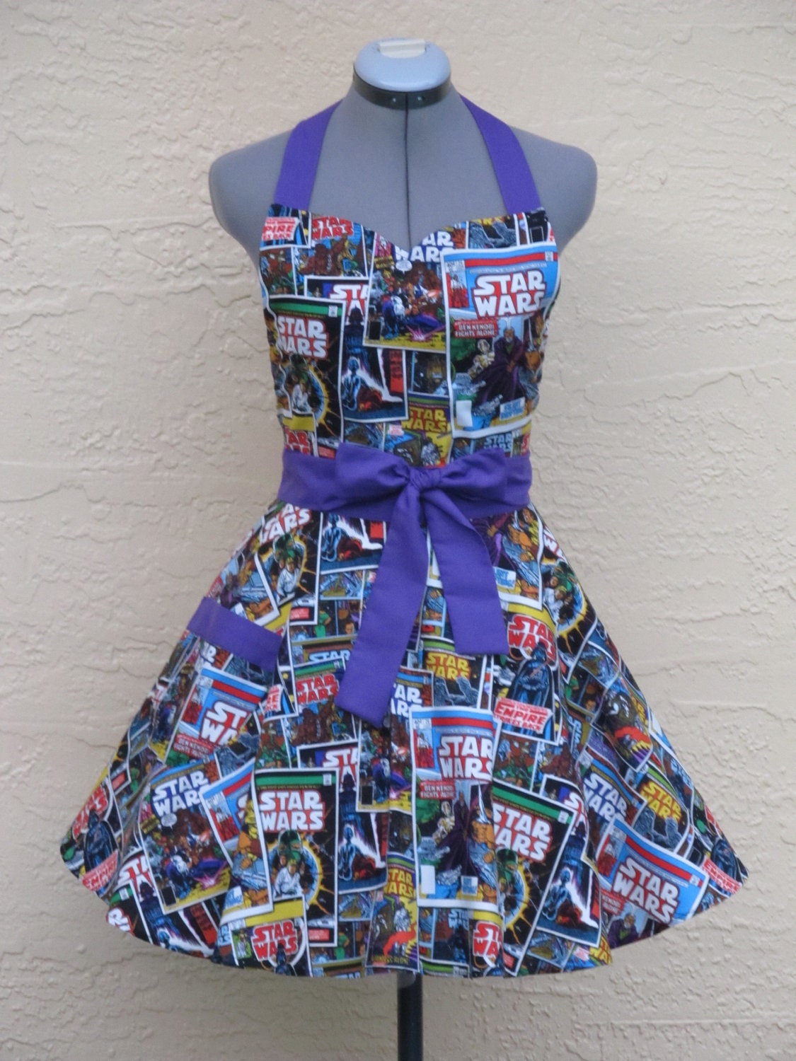 Star Wars Apron - Sexy Comic Strip Vintage- Full of Flounce-
