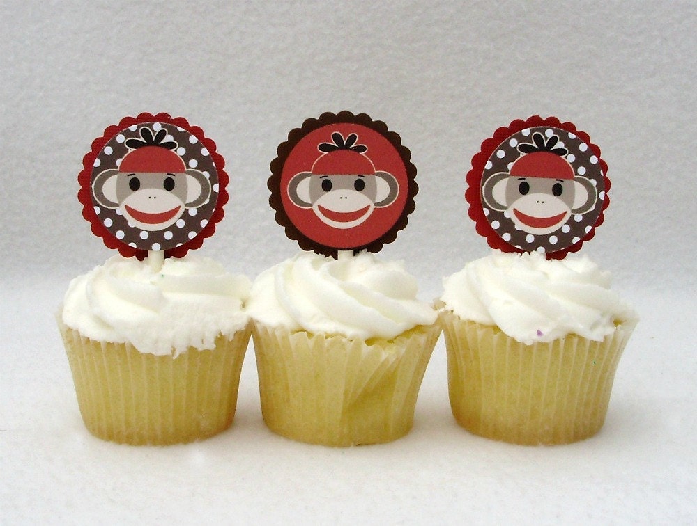 Sock Money Party Decorations - Banner, Cupcake Toppers, Baking Cups, Party Favor Gift Tags, Table Toppers, Door Hanger READY TO SHIP