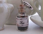 Tiny Tea Jar Clip-on Charm by Kristin Victoria Designs