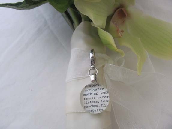 Two Dictionary Charms for Wedding Bookmarks Keychains Bracelets Necklaces by Kristin Victoria Designs